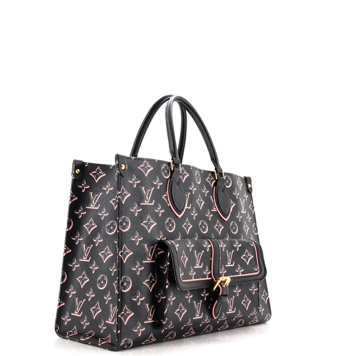 OnTheGo Tote Fall for You Monogram Canvas MM - Deep Luxury
