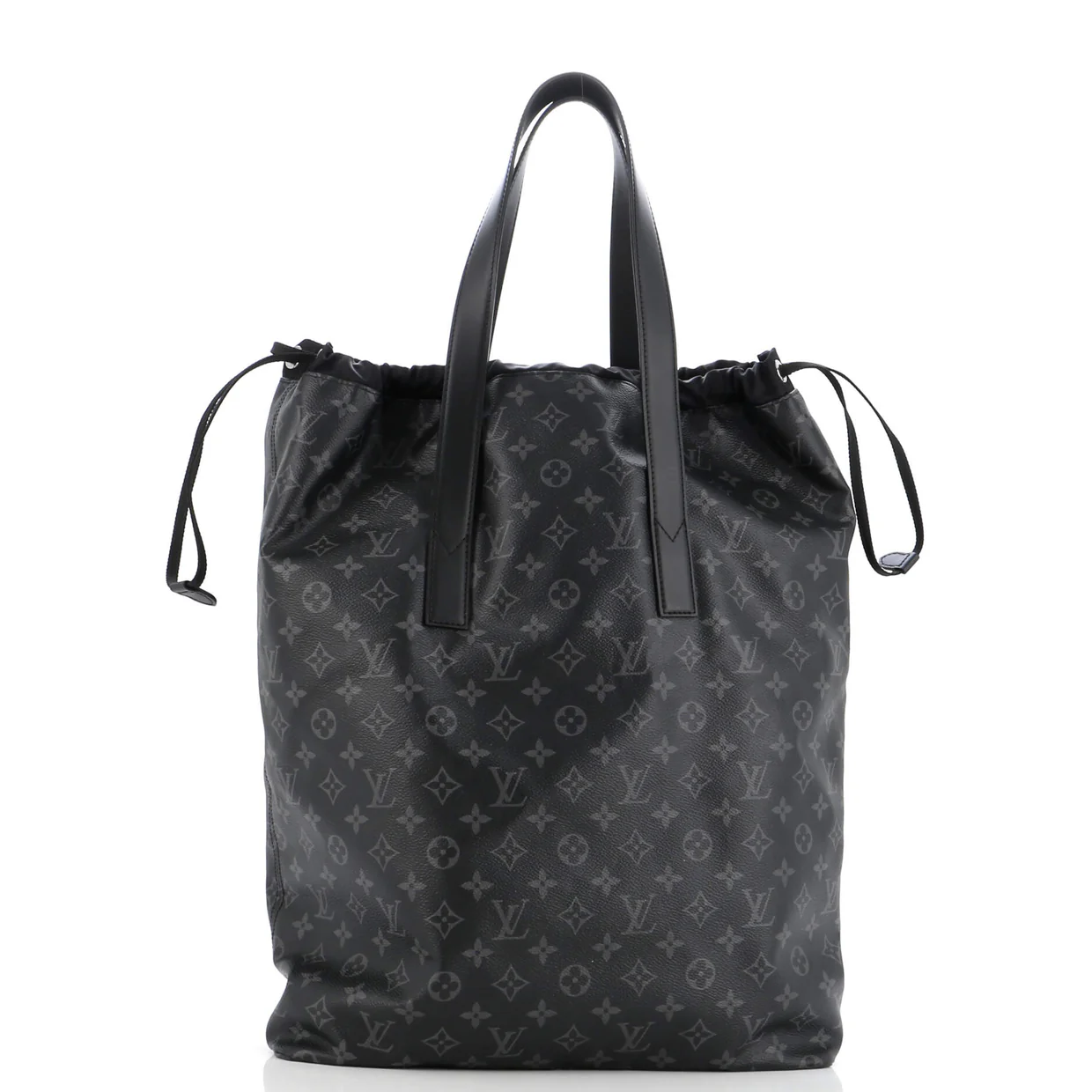 Cabas Light Drawstring Bag Monogram Eclipse Canvas - Deep Luxury