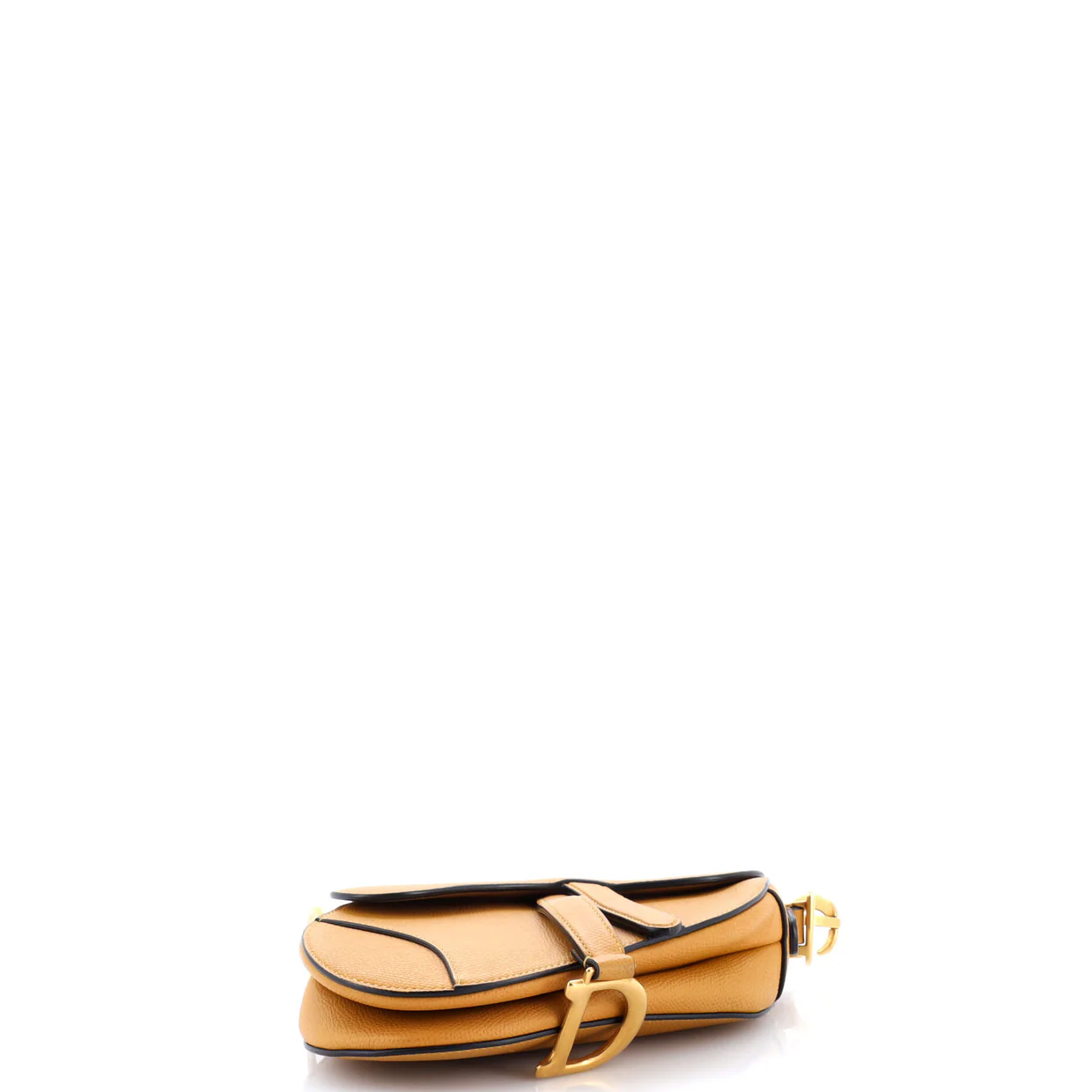 Saddle Handbag Leather Mini - Deep Luxury