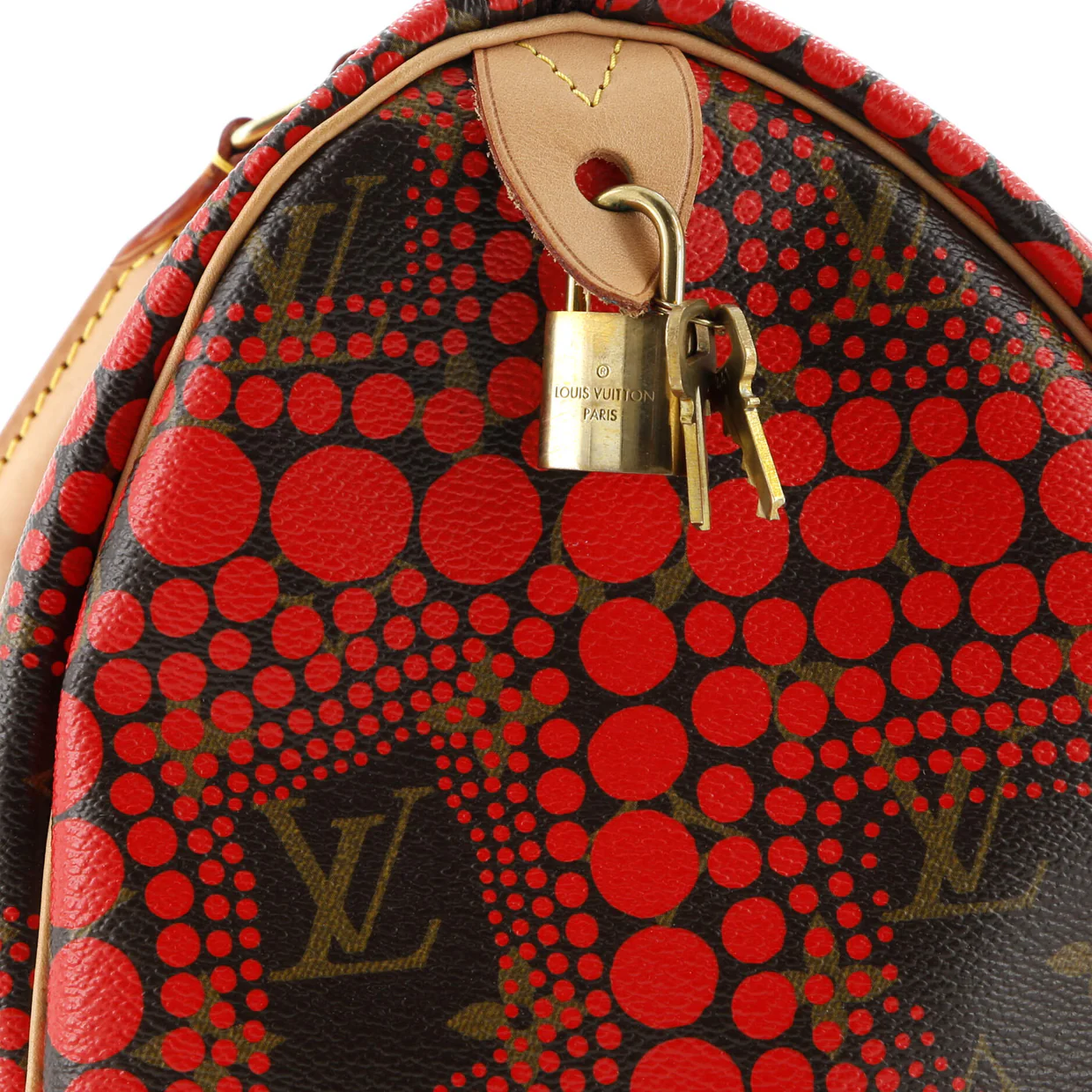 Speedy Handbag Limited Edition Kusama Town Monogram Canvas 30 - Deep Luxury