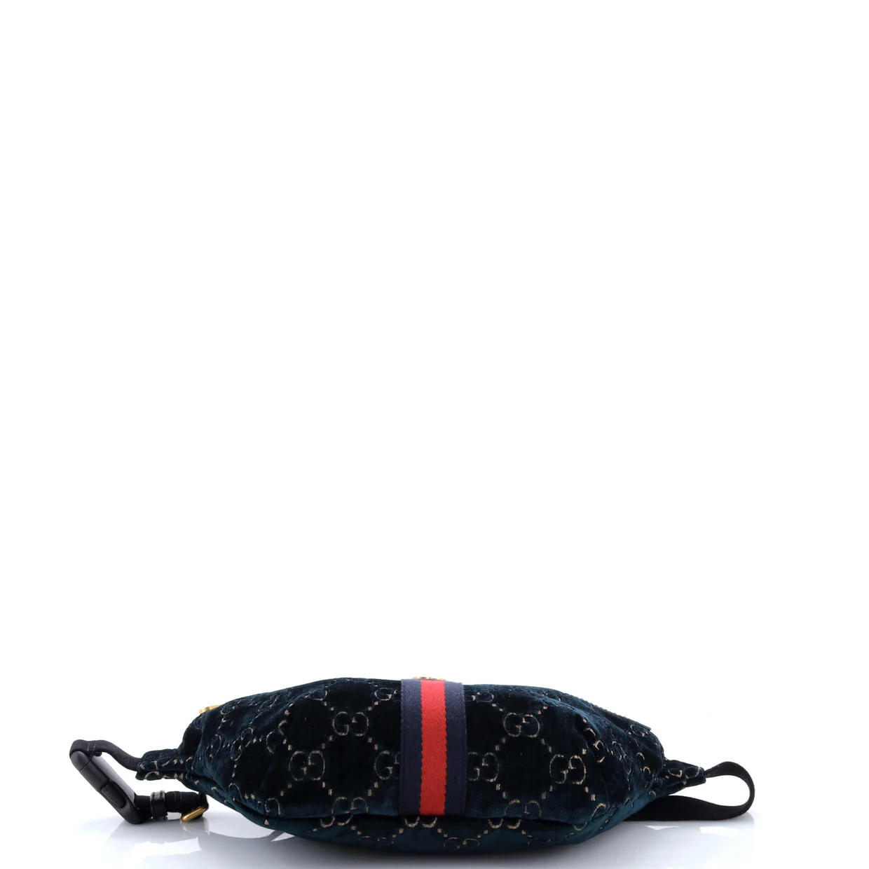 Ophidia Zip Belt Bag GG Velvet - Deep Luxury