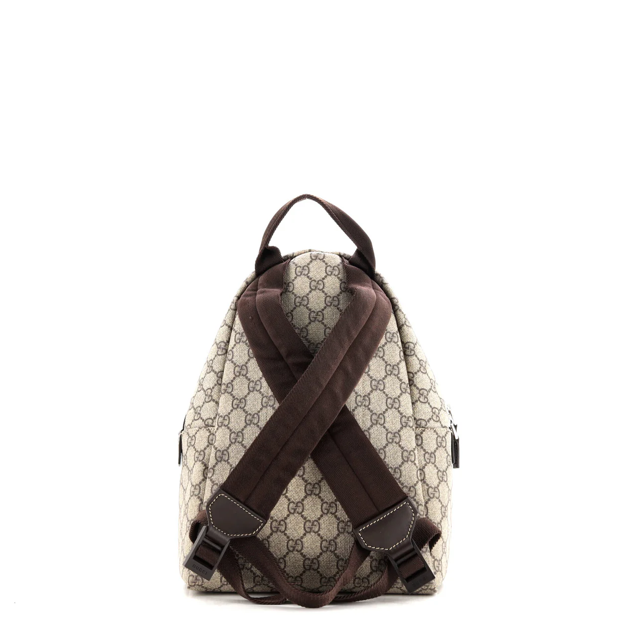 Front Pocket Backpack GG Coated Canvas Small - Deep Luxury