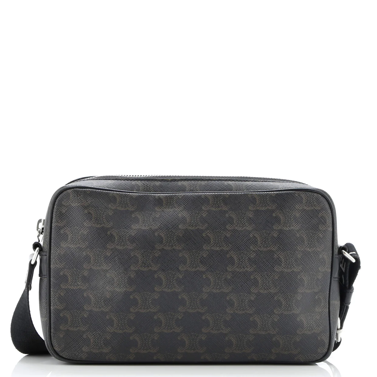 Messenger Bag Triomphe Coated Canvas Medium - Deep Luxury