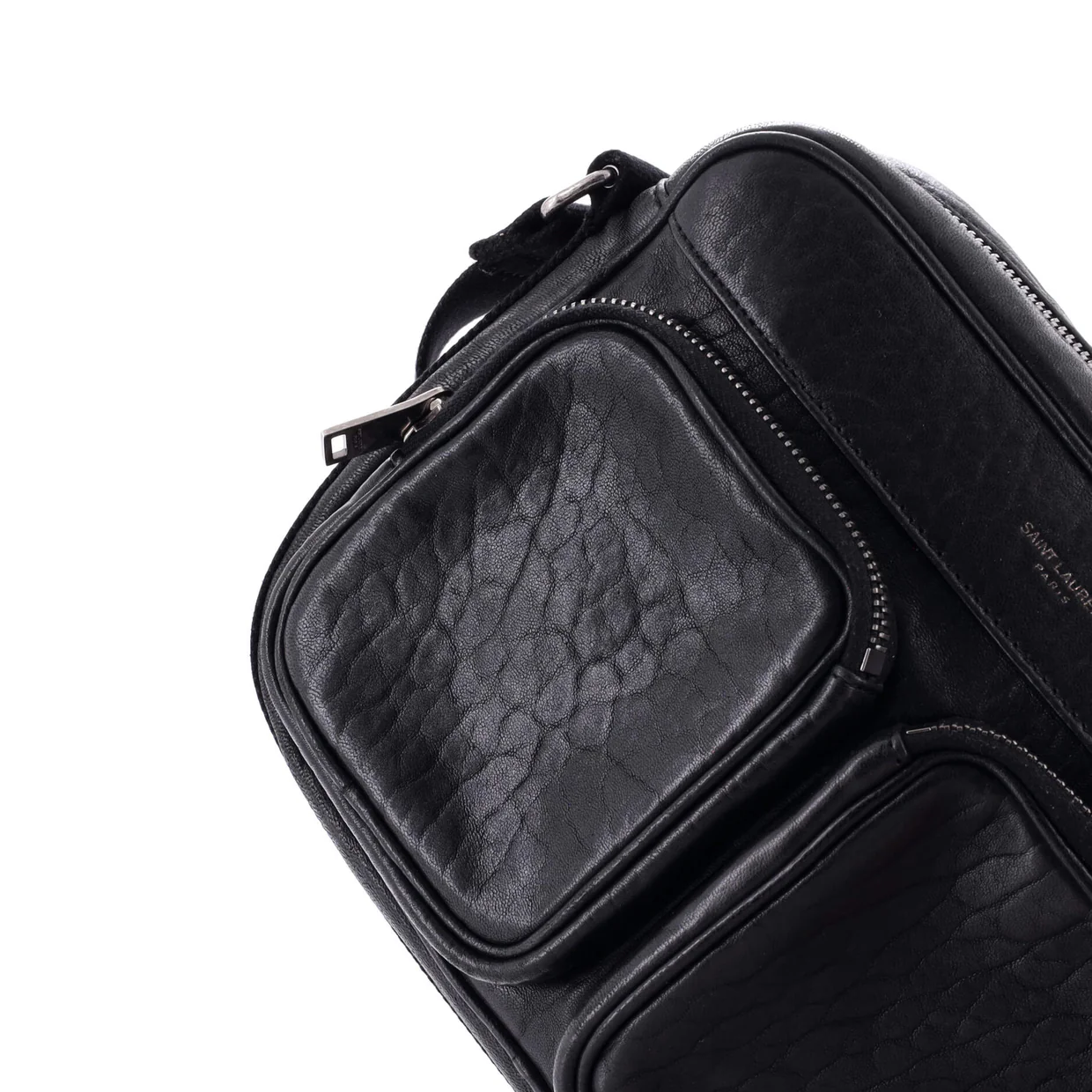 City Camera Bag Leather - Deep Luxury