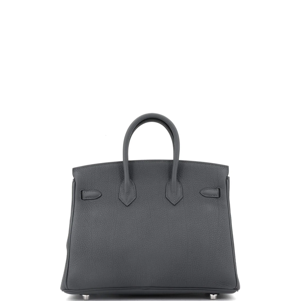 Birkin Handbag Grey Togo with Palladium Hardware 25 - Deep Luxury