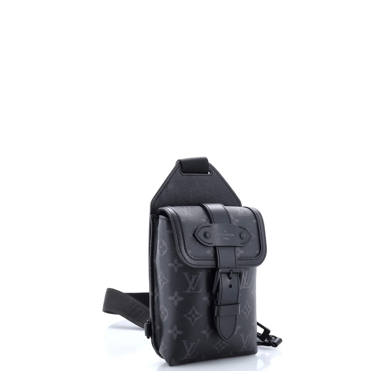 Saumur Slingbag Monogram Eclipse Canvas - Deep Luxury