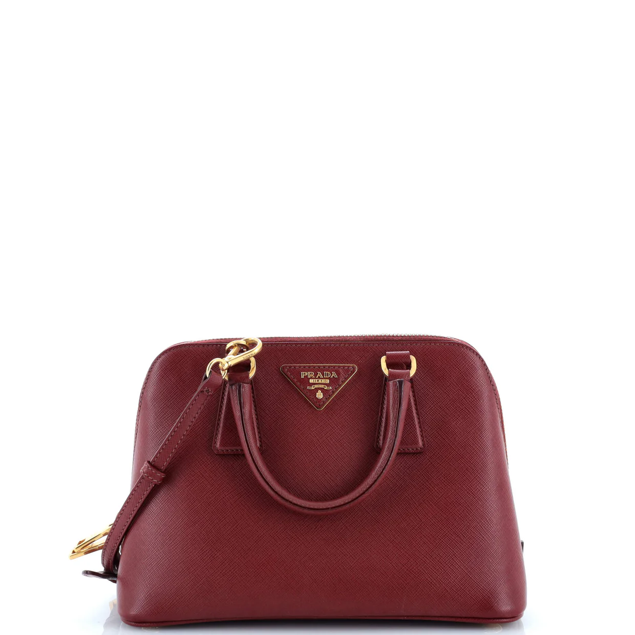 Promenade Bag Saffiano Leather Small - Deep Luxury