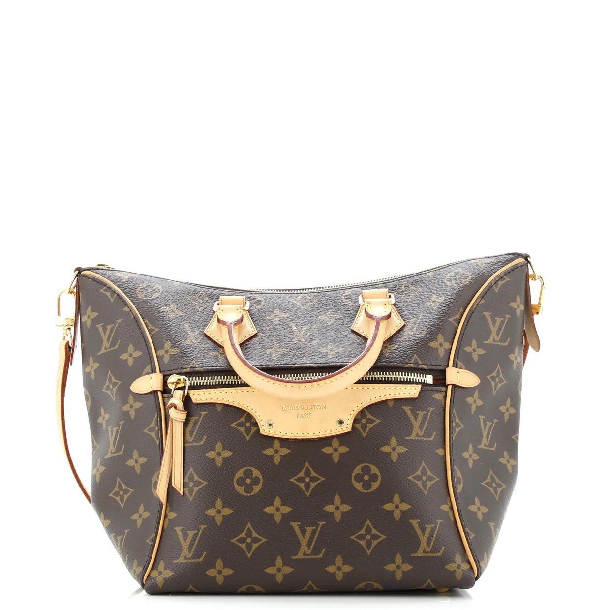 Tournelle Tote Monogram Canvas with Leather PM - Deep Luxury
