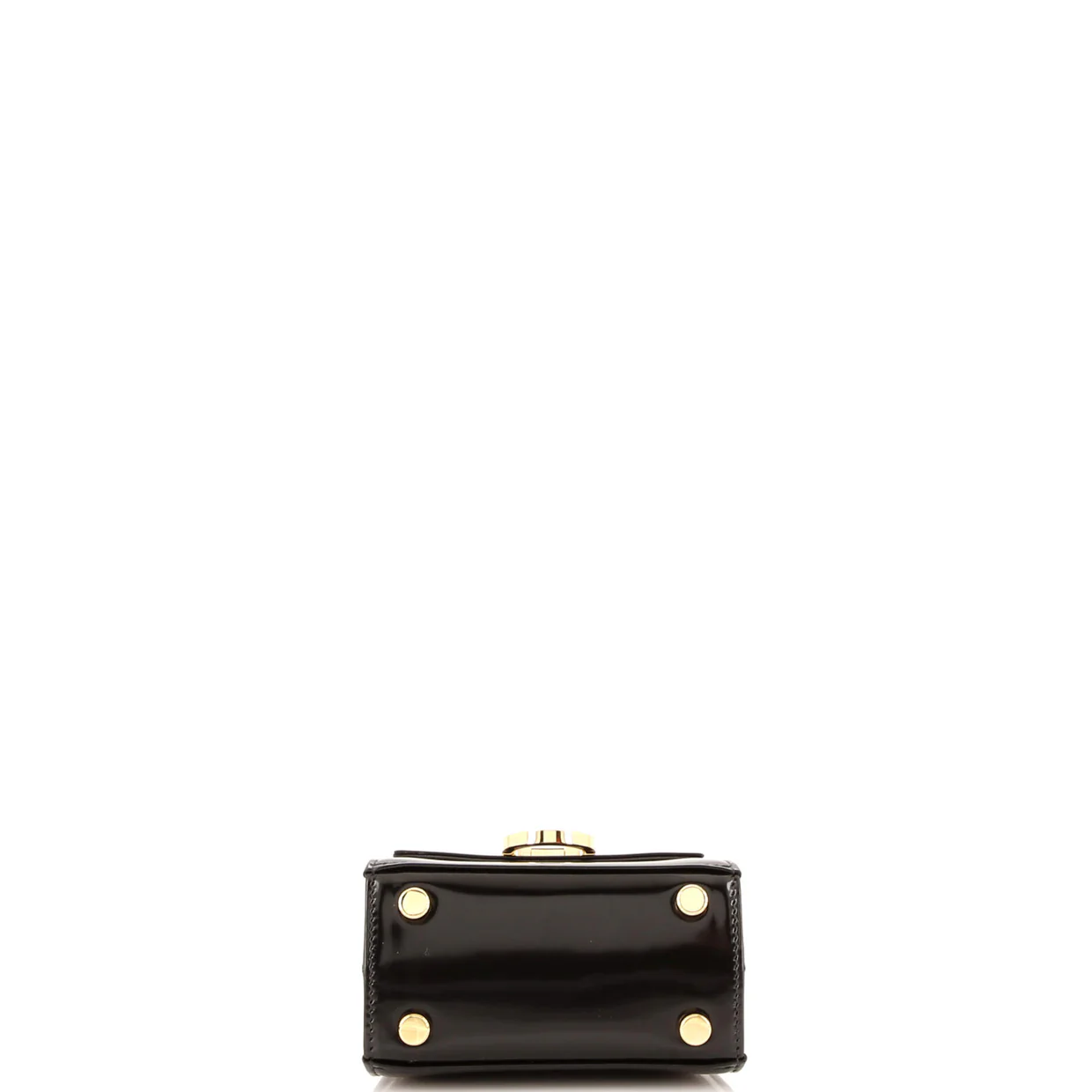 Iconic Top Handle Bag Leather XS - Deep Luxury