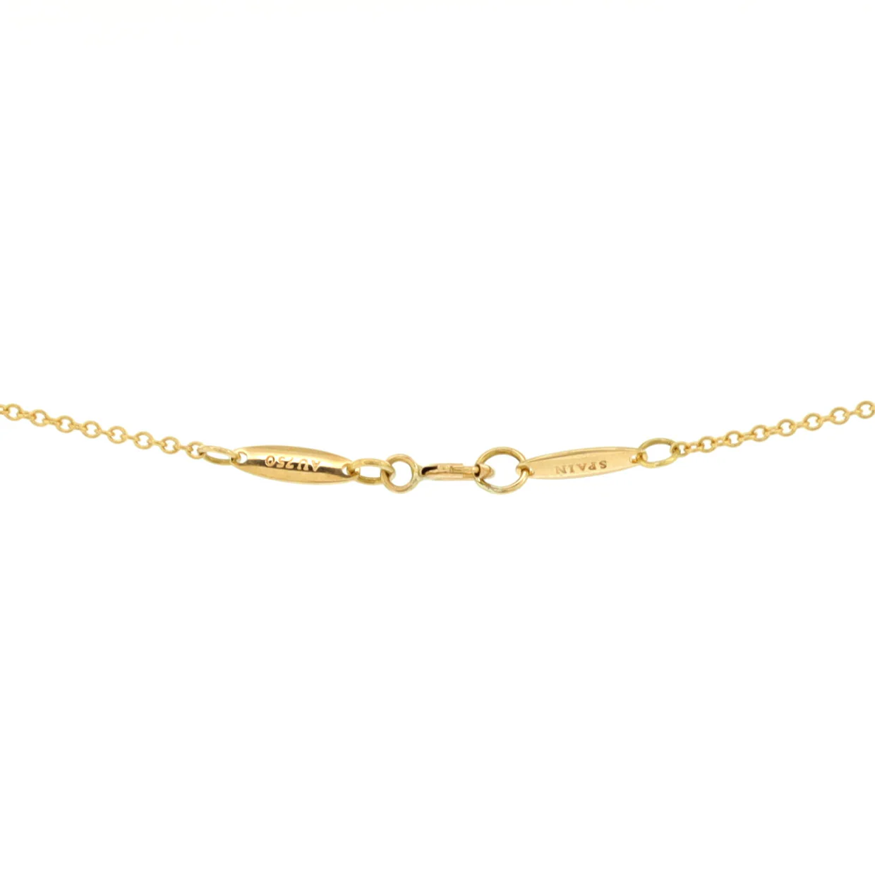 Elsa Peretti Open Heart Pendant Necklace 18K Yellow Gold 11mm - Deep Luxury