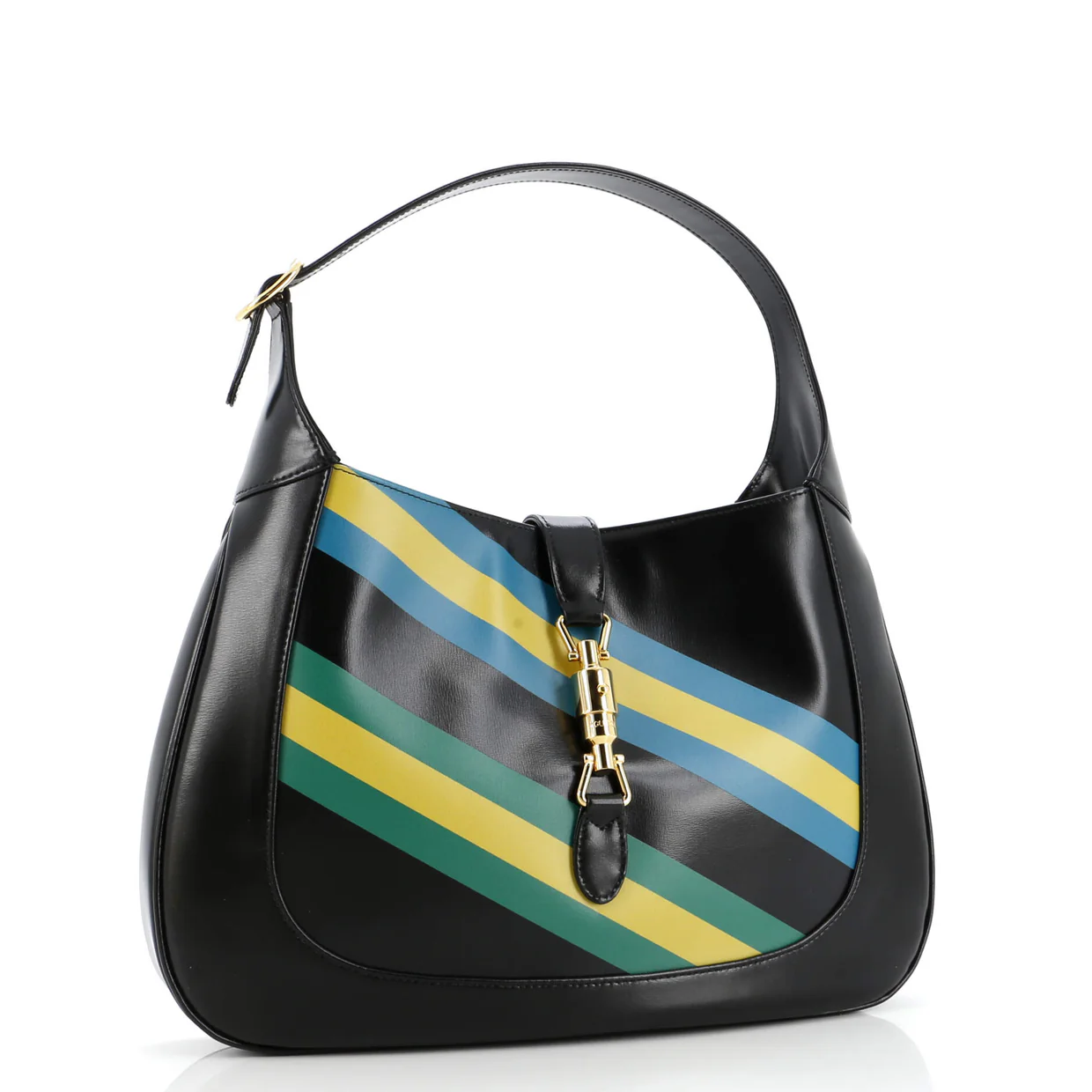 Jackie 1961 Hobo Printed Leather Medium - Deep Luxury