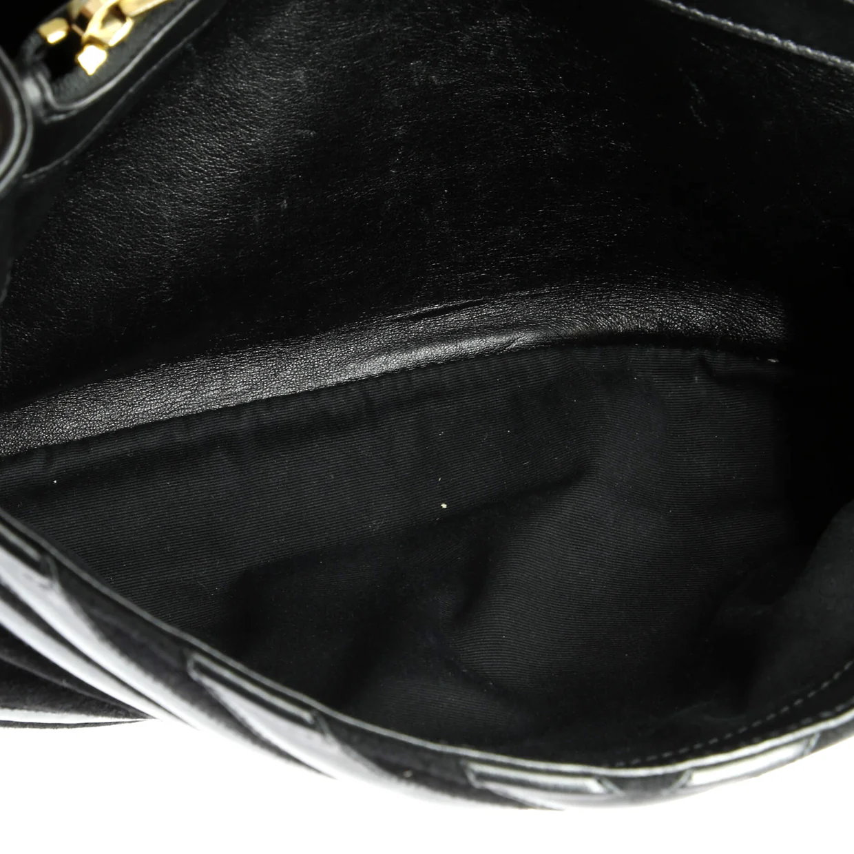 Classic Monogram College Bag Matelasse Chevron Leather and Suede Large - Deep Luxury