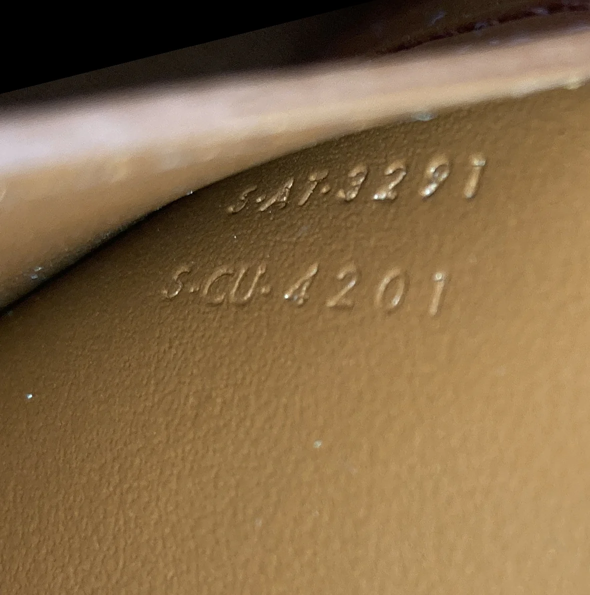 Tabou Clutch with Strap Triomphe Coated Canvas - Deep Luxury