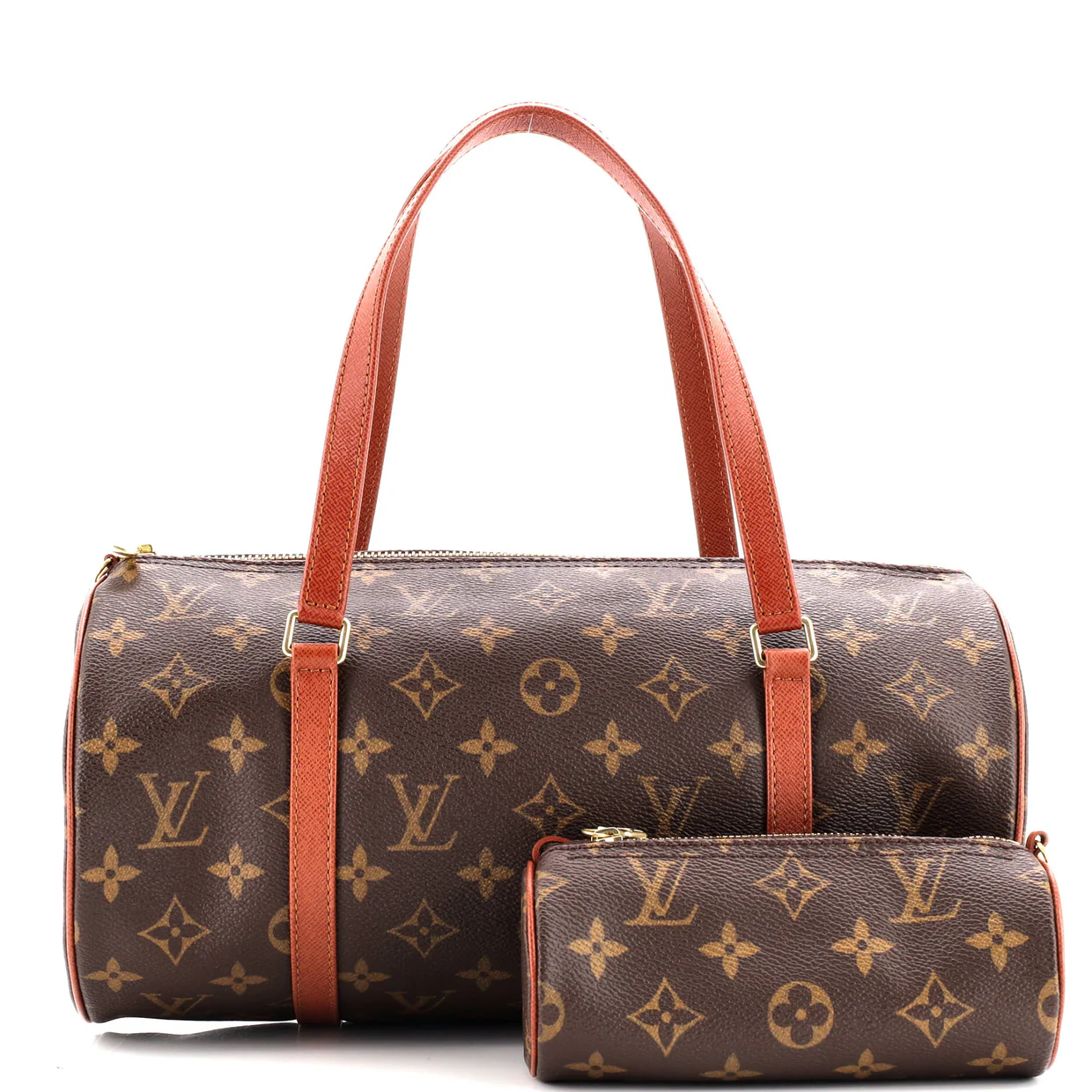 Papillon Handbag Monogram Canvas 30 - Deep Luxury
