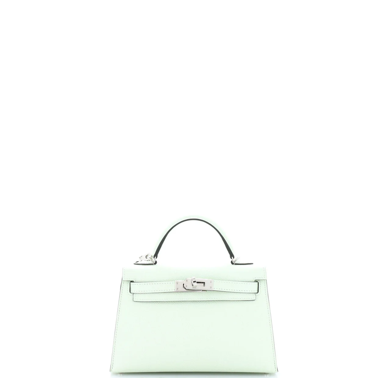 Kelly Mini II Bag Vert Fizz Epsom with Palladium Hardware 20 - Deep Luxury