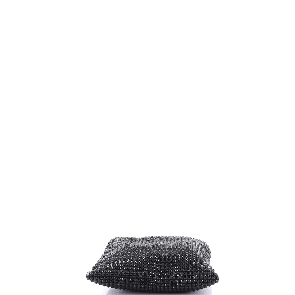 Convertible Open Tote Crystal Embellished Satin Mini - Deep Luxury