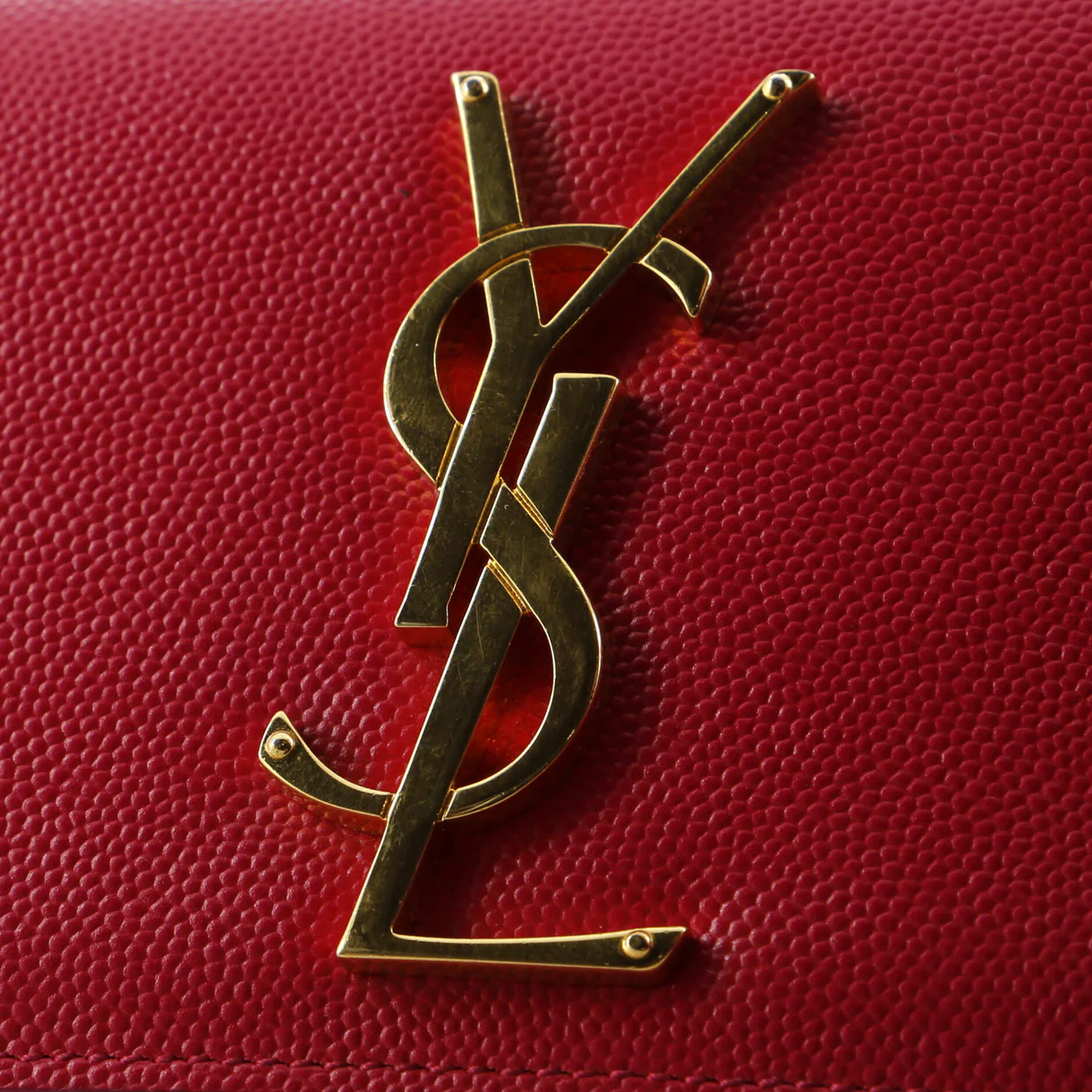 Classic Monogram Crossbody Bag Grainy Leather Small - Deep Luxury