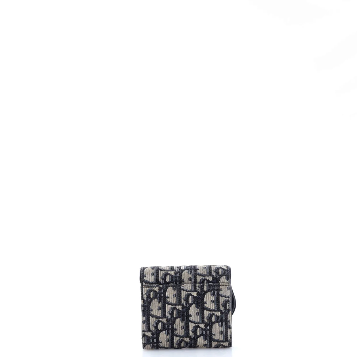 Saddle Flap Wallet Oblique Canvas Mini - Deep Luxury