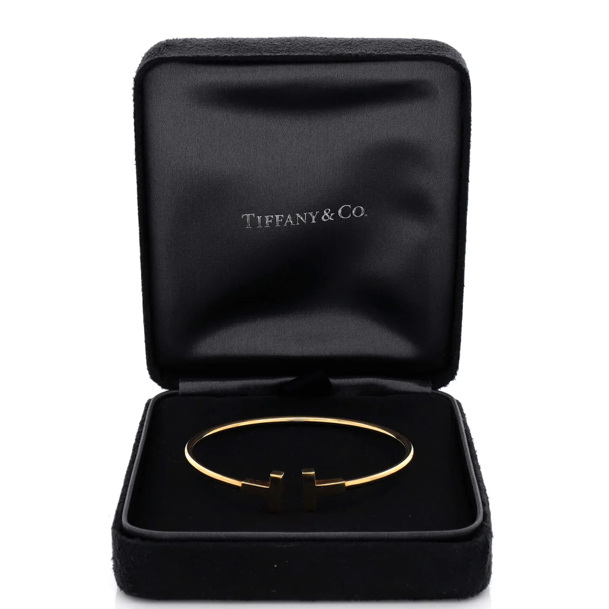 T Wire Bracelet 18K Yellow Gold Narrow - Deep Luxury