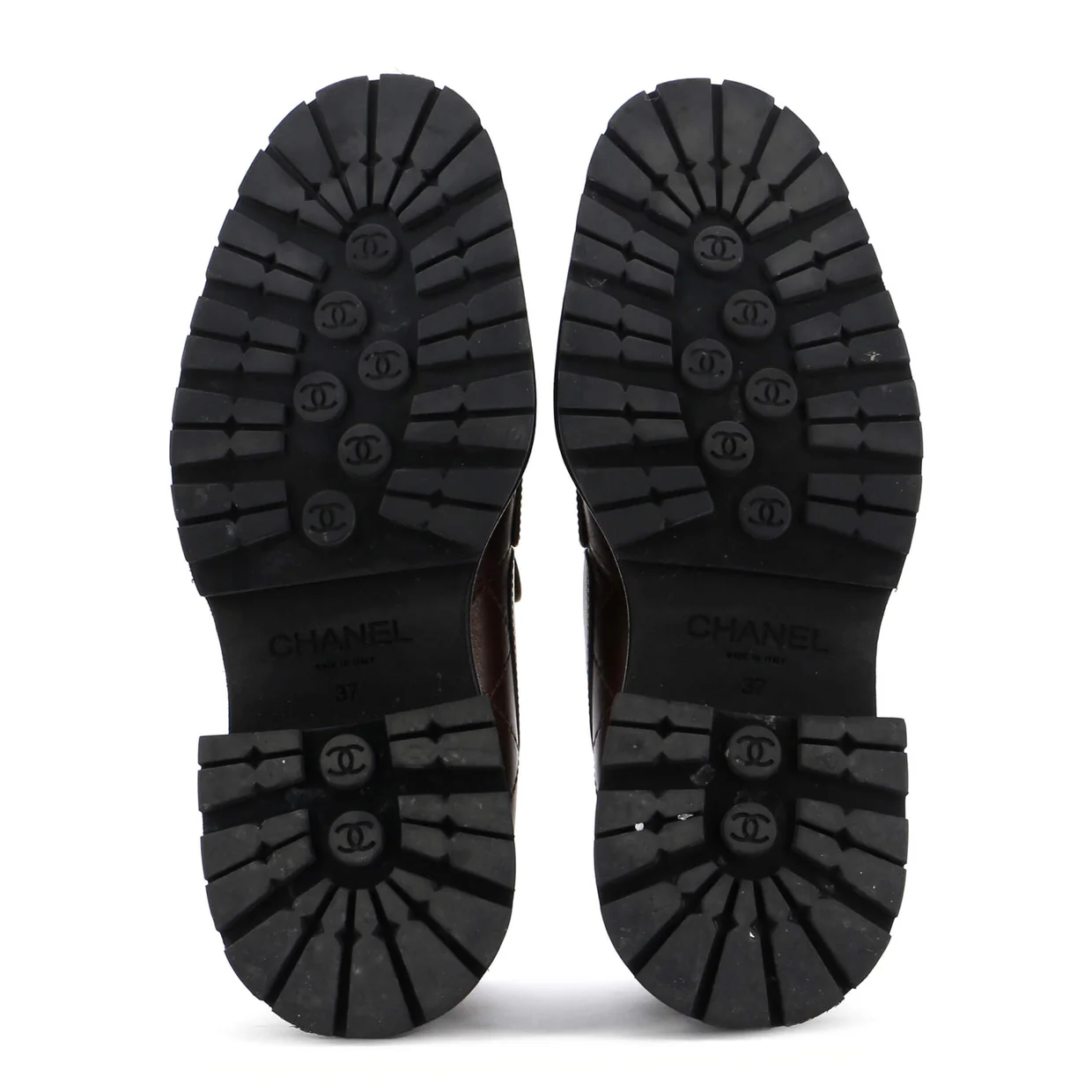 Women's CC Loafers Quilted Leather - Deep Luxury