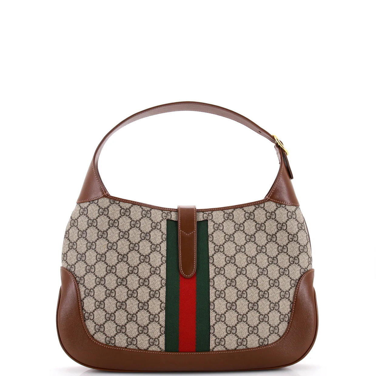 Jackie 1961 Hobo GG Coated Canvas Medium - Deep Luxury