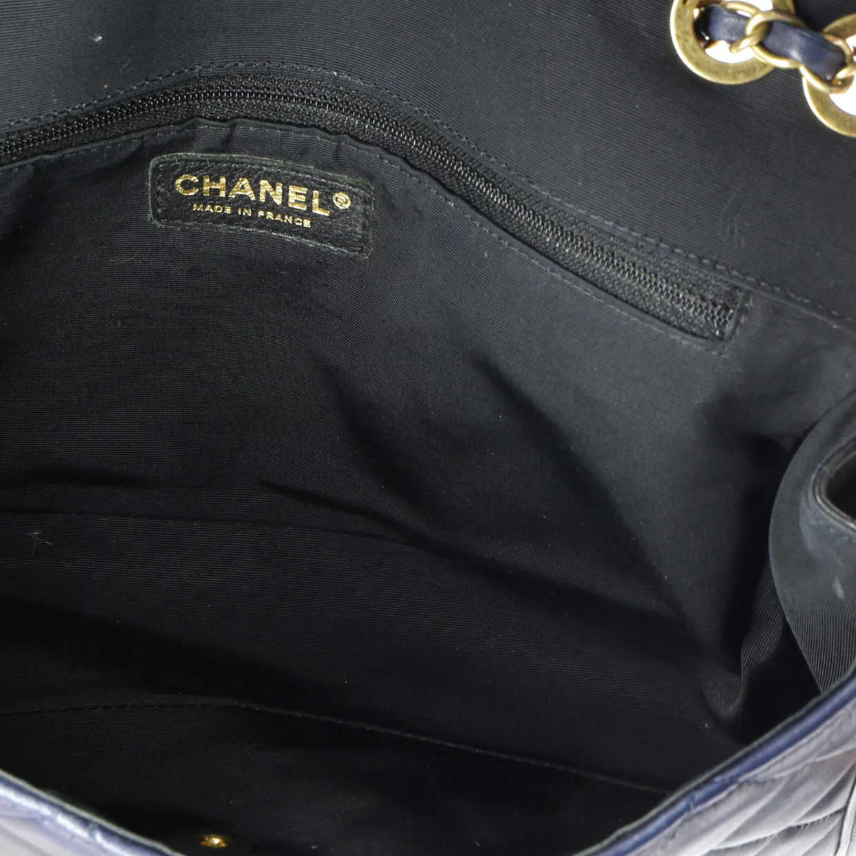 Elegant CC Flap Bag Quilted Lambskin Jumbo - Deep Luxury