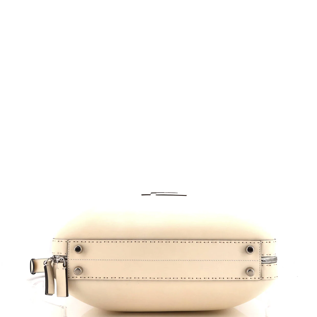 FF Logo Suitcase Crossbody Bag Leather Medium - Deep Luxury