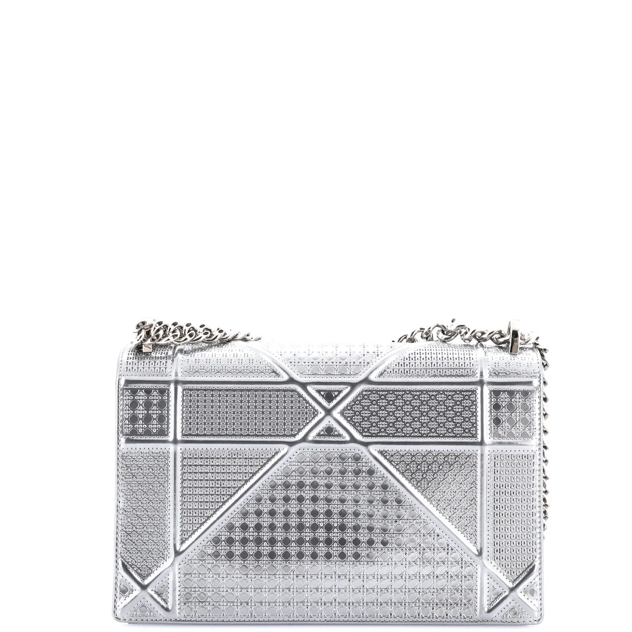 Diorama Flap Bag Cannage Embossed Calfskin Medium - Deep Luxury