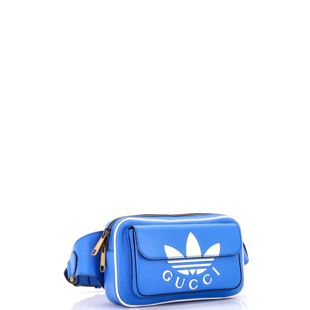 x adidas Zip Belt Bag Leather - Deep Luxury