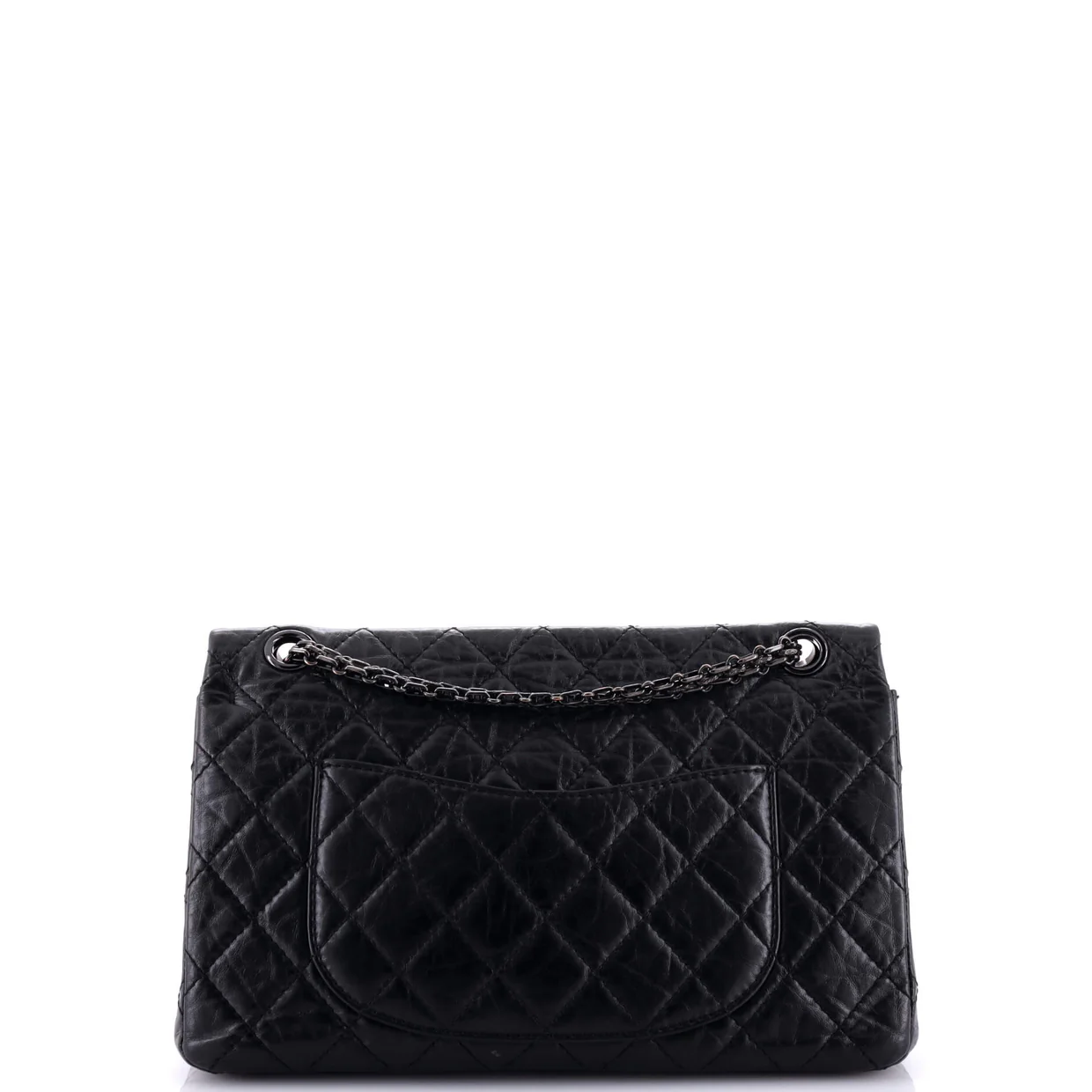 So Black Reissue 2.55 Flap Bag Quilted Aged Calfskin 226 - Deep Luxury