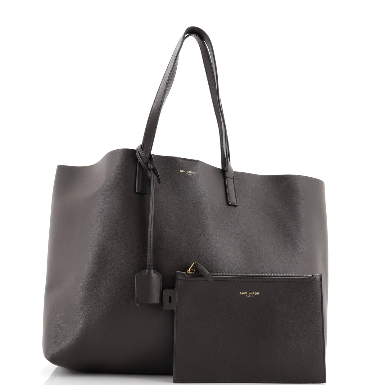 Shopper Tote Leather Large - Deep Luxury