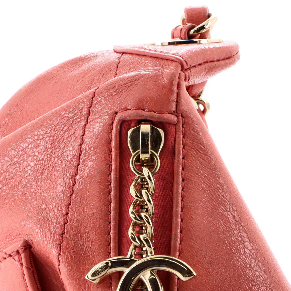 Bi Classic Waist Bag Quilted Crumpled Calfskin - Deep Luxury