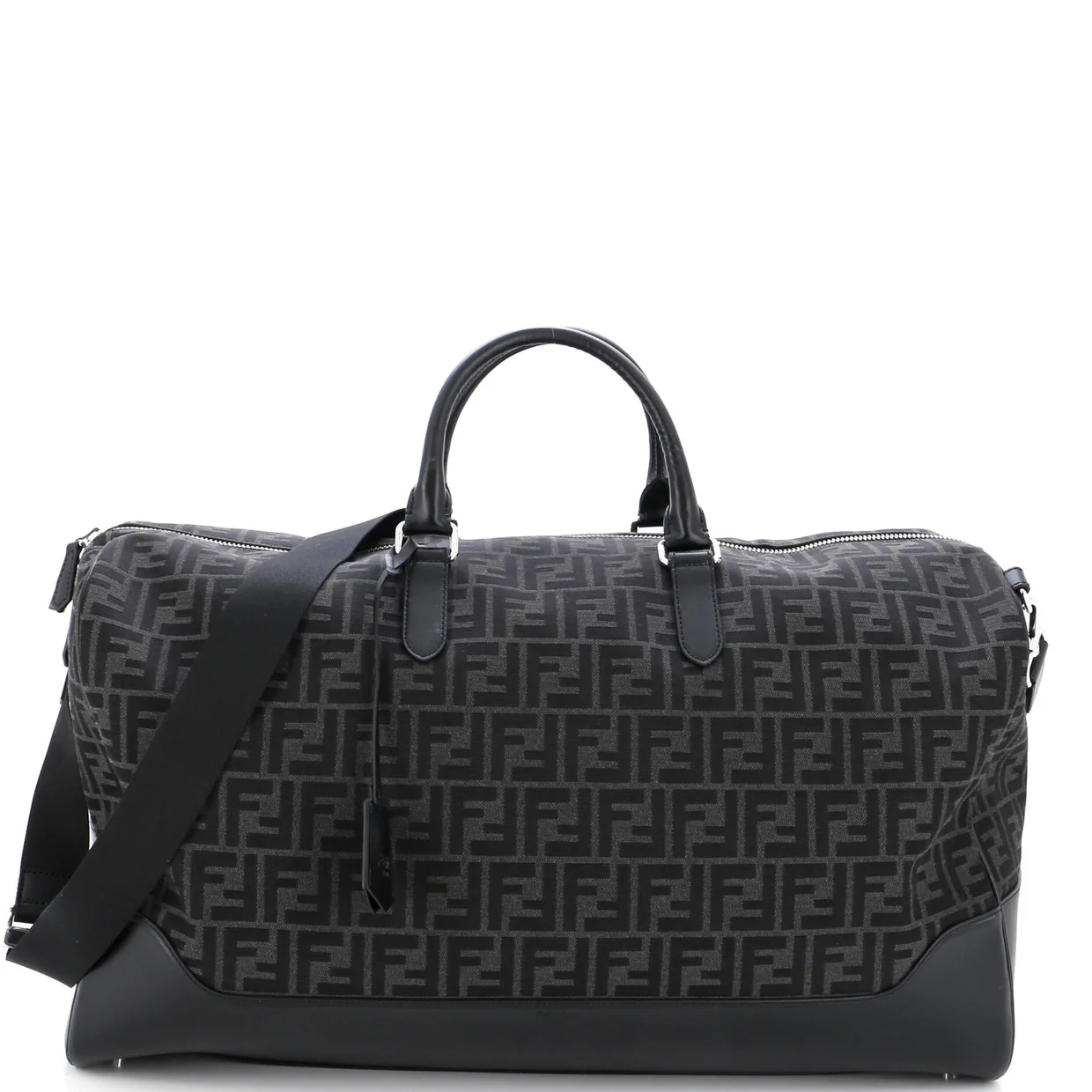 Convertible Duffle Bag Zucca Canvas and Leather Large - Deep Luxury