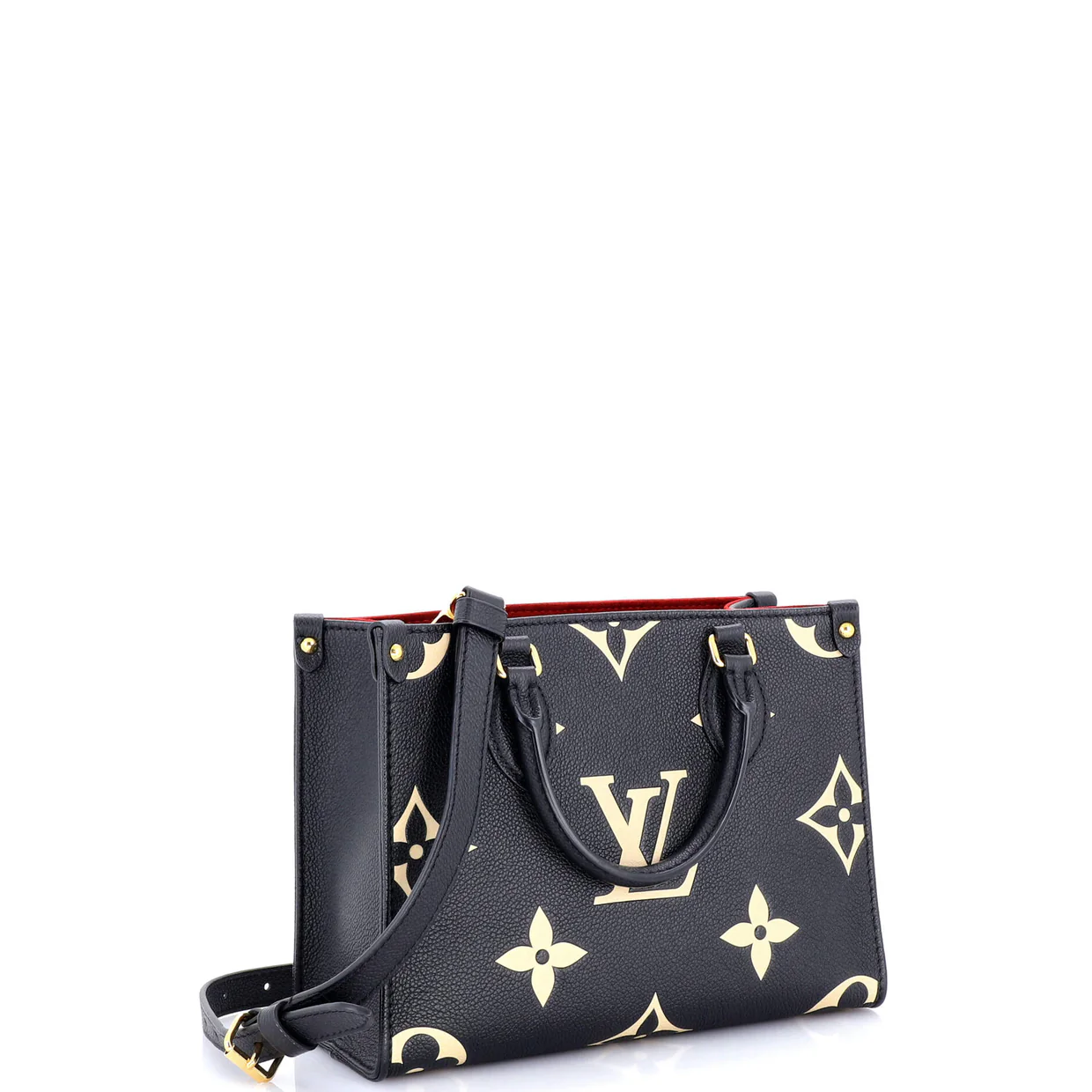 OnTheGo Tote Bicolor Monogram Empreinte Giant PM - Deep Luxury