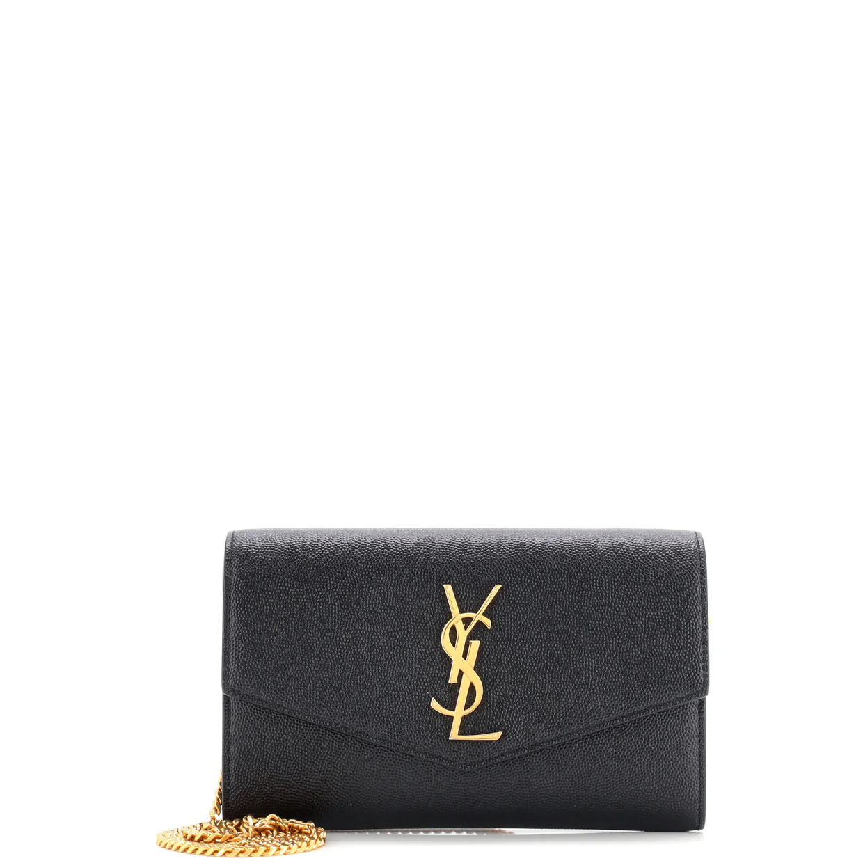 Uptown Chain Wallet Leather - Deep Luxury