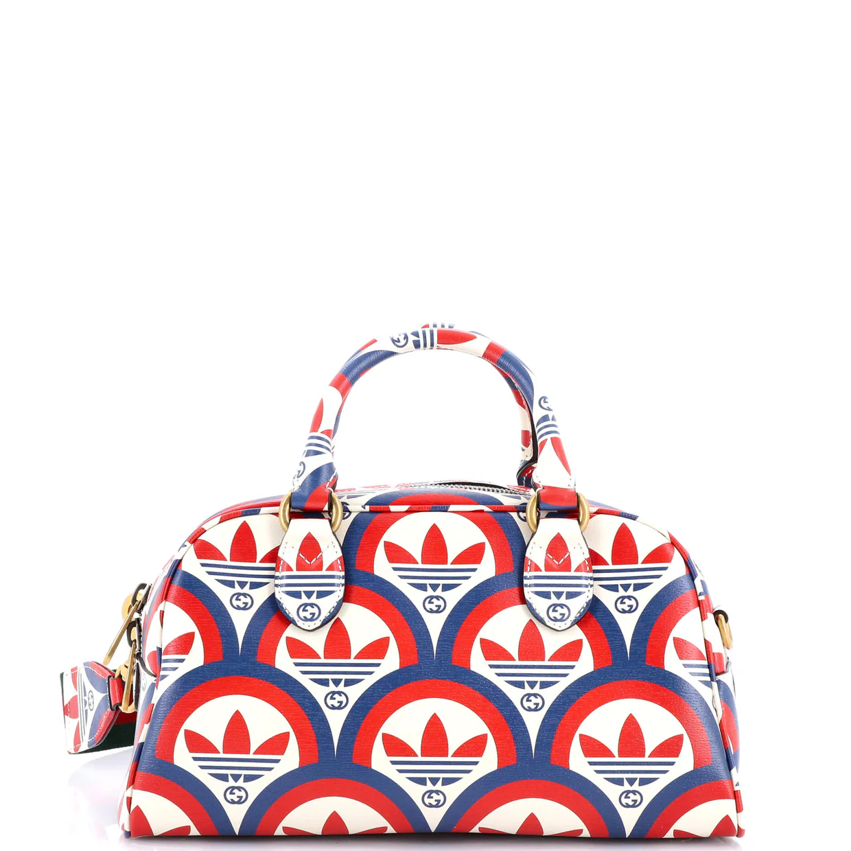 x adidas Duffle Bag Printed Leather Mini - Deep Luxury