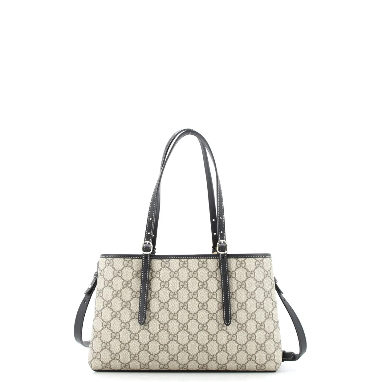 Emblem Tote GG Coated Canvas Small - Deep Luxury