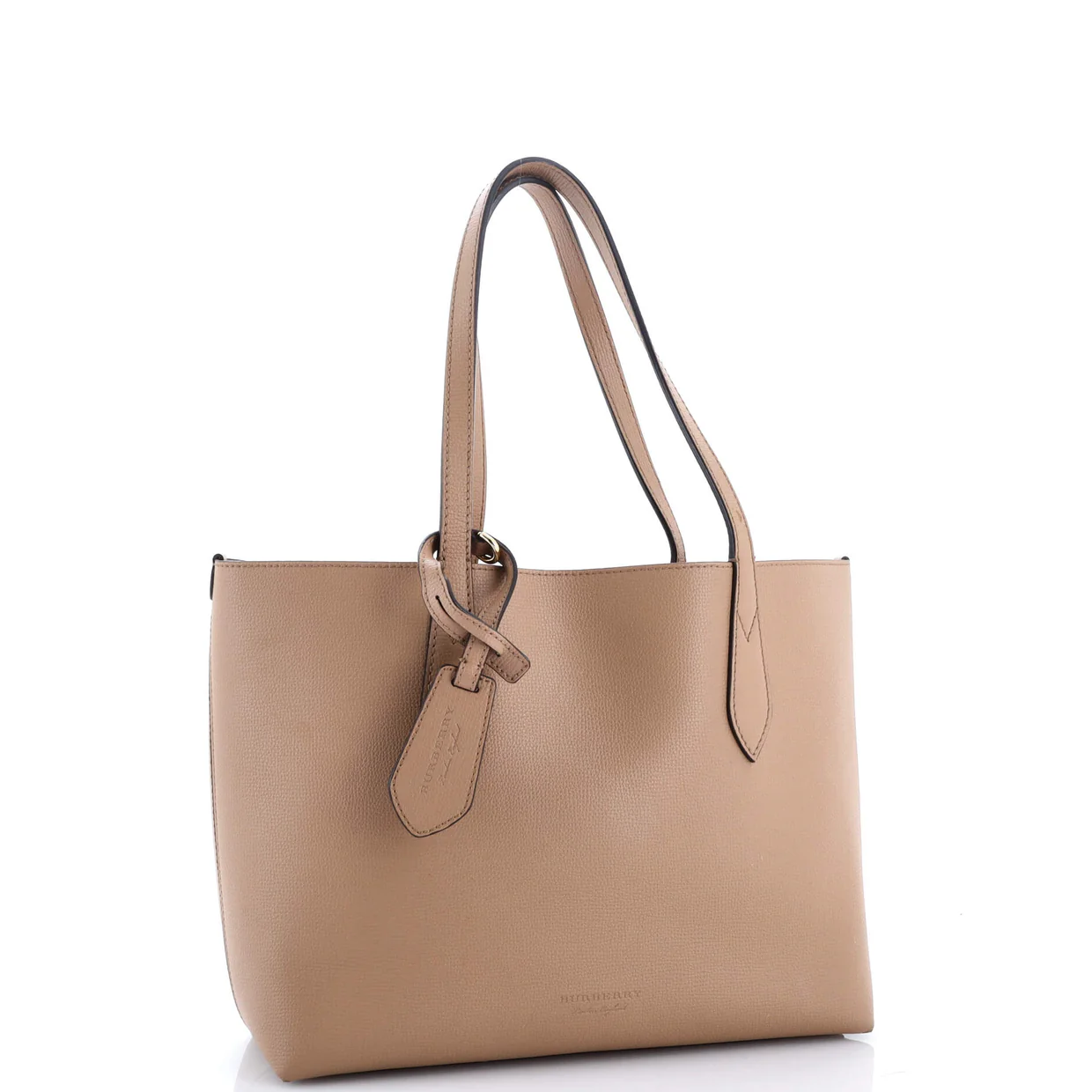 Reversible Tote Haymarket Coated Canvas and Leather Small - Deep Luxury