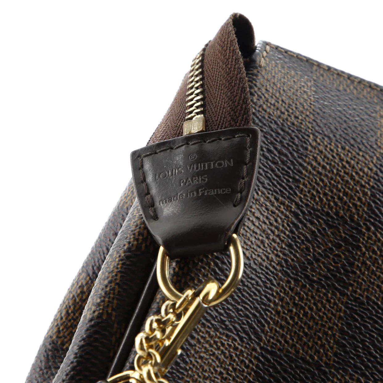 Eva Handbag Damier - Deep Luxury