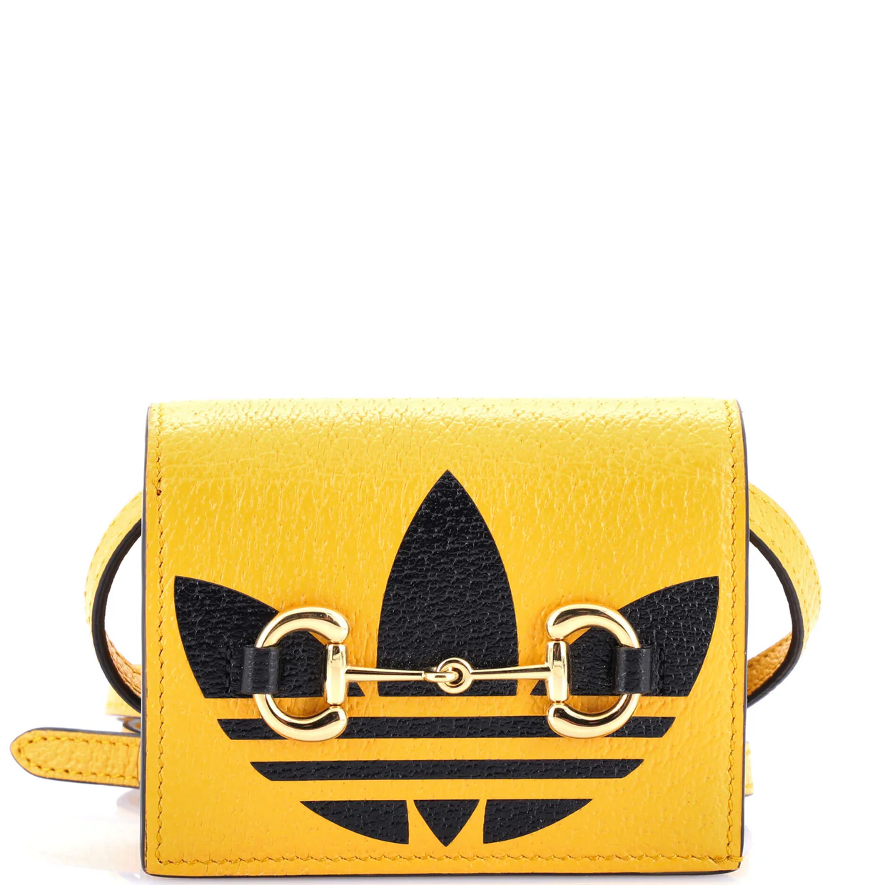 x adidas Horsebit Flap Card Case on Strap Leather - Deep Luxury