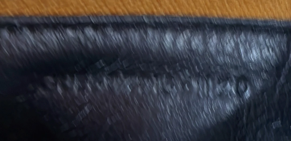 Monogram Fragments Zip Card Holder Matelasse Chevron Leather - Deep Luxury