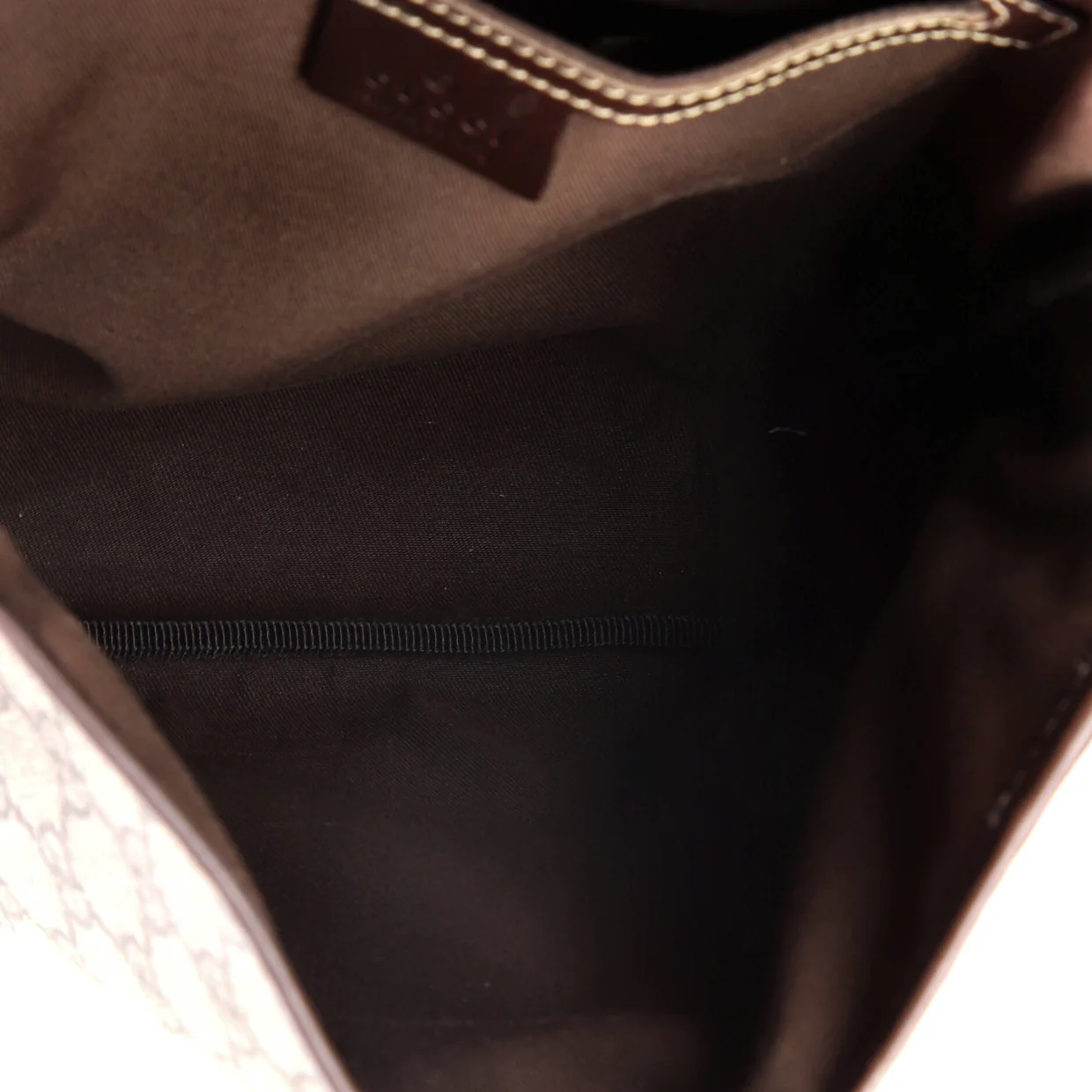 Flap Messenger GG Coated Canvas Small - Deep Luxury