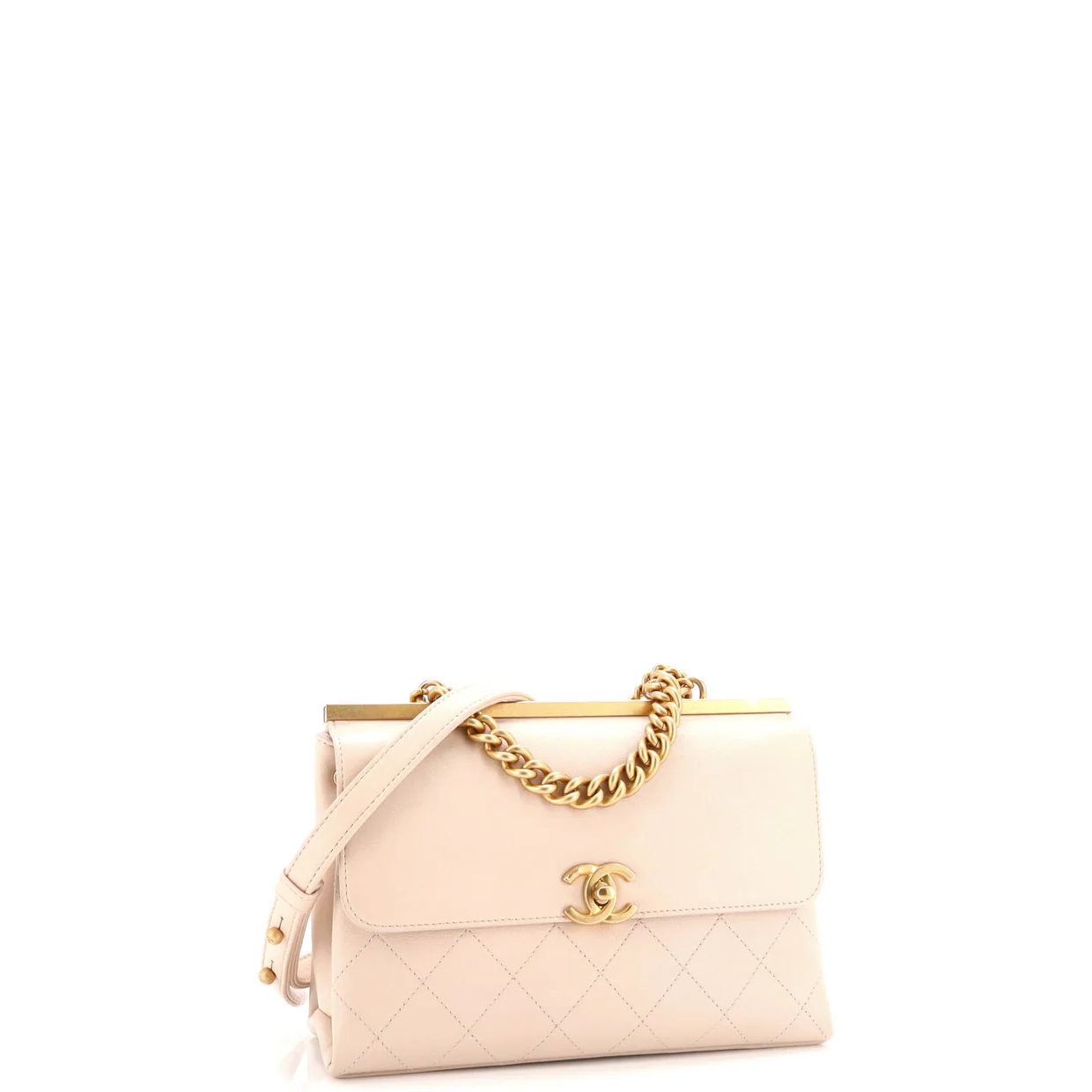 Coco Luxe Flap Bag Quilted Lambskin Small - Deep Luxury