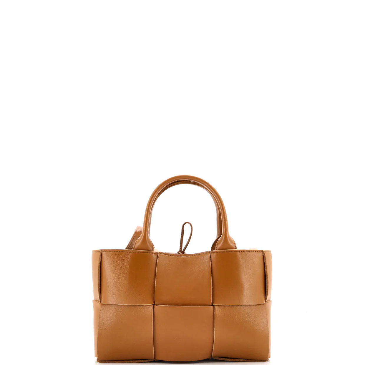 Arco Tote Maxi Intrecciato Leather Small - Deep Luxury