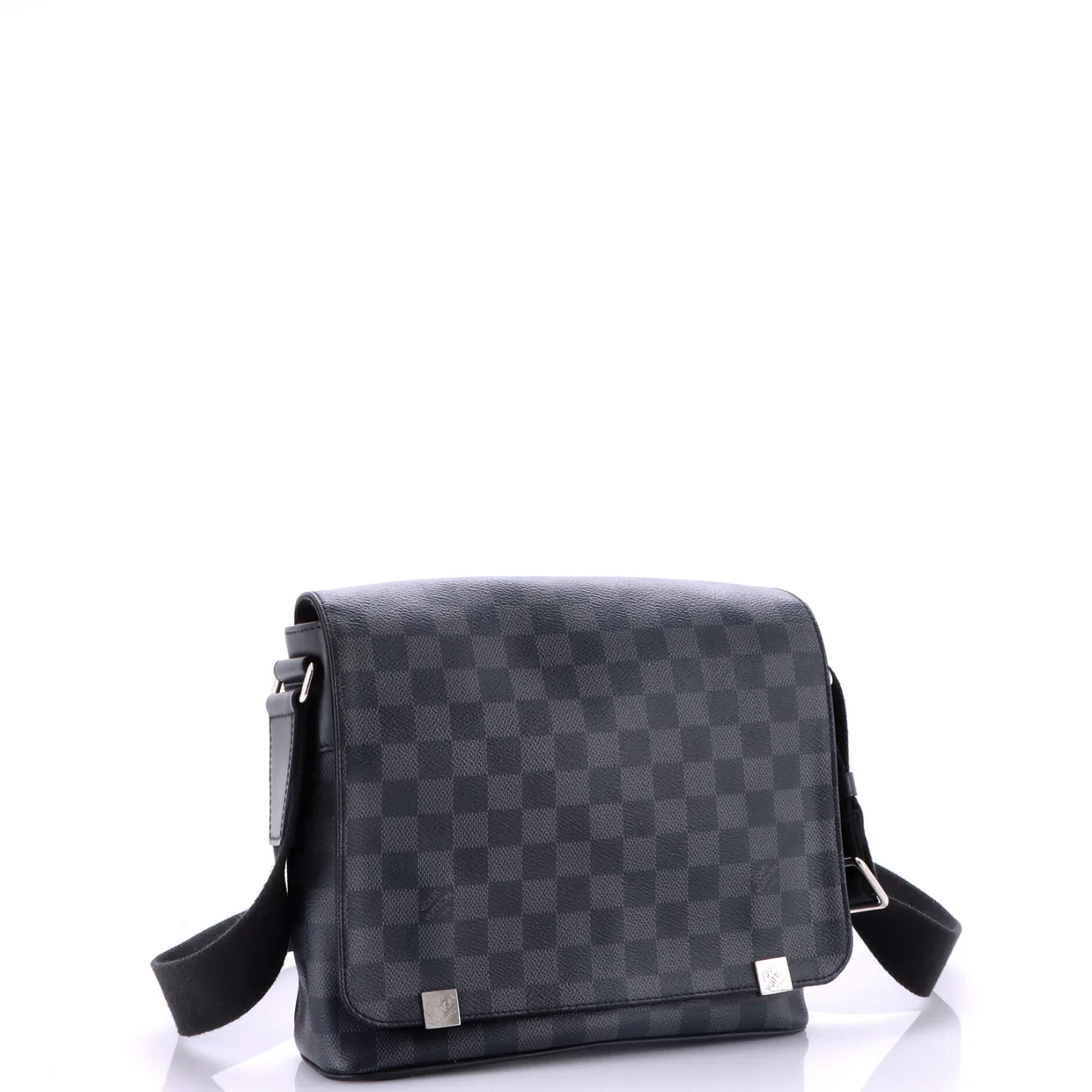 District NM Messenger Bag Damier Graphite PM - Deep Luxury