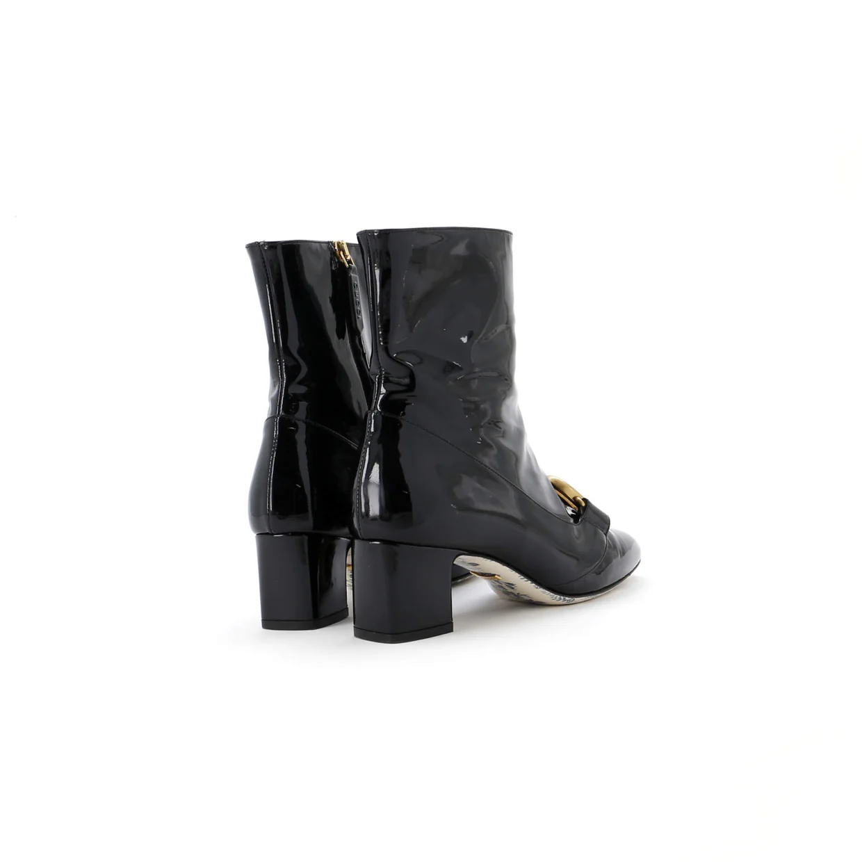 Women's Victoire Ankle Boots Patent - Deep Luxury