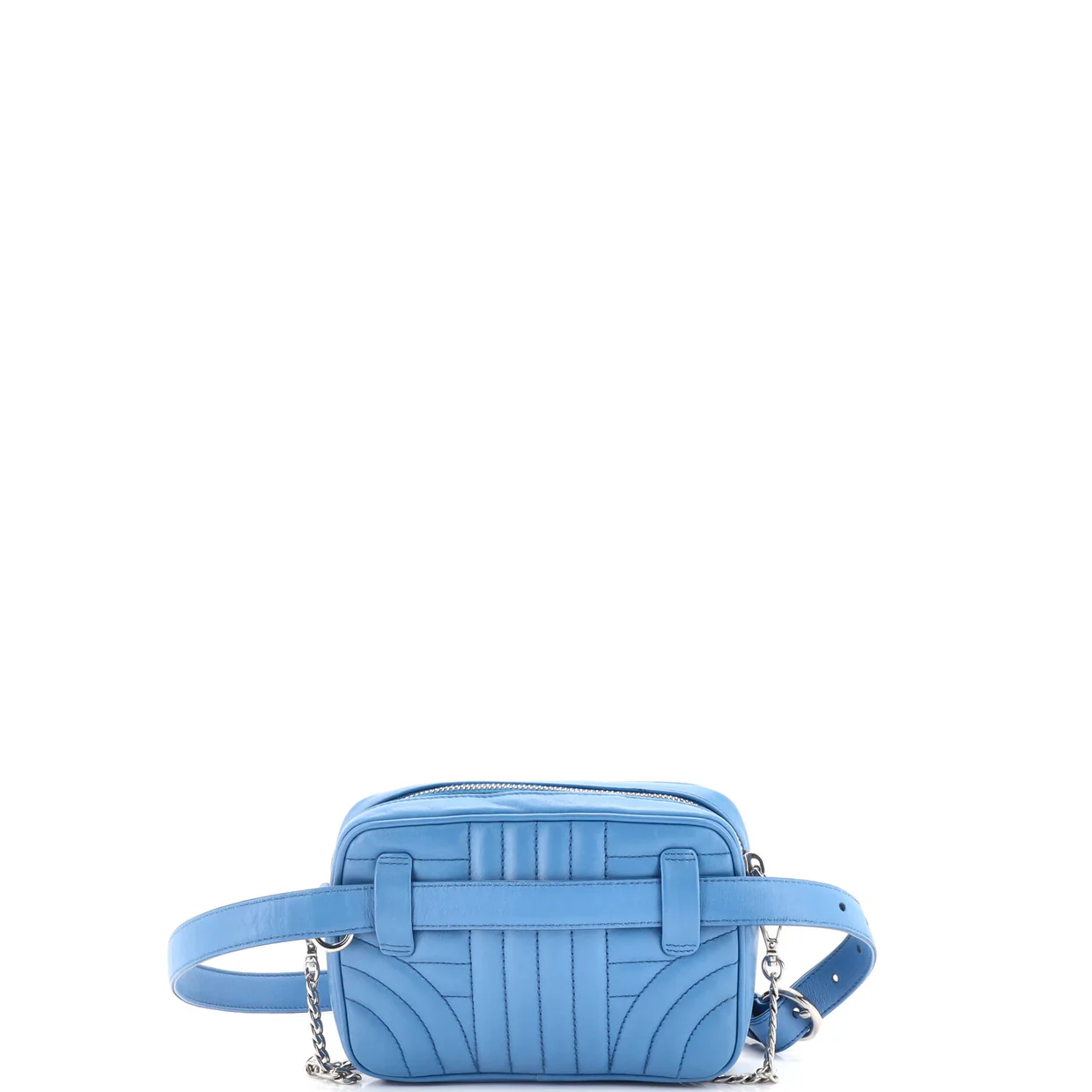 Convertible Belt Bag Diagramme Quilted Leather Small - Deep Luxury