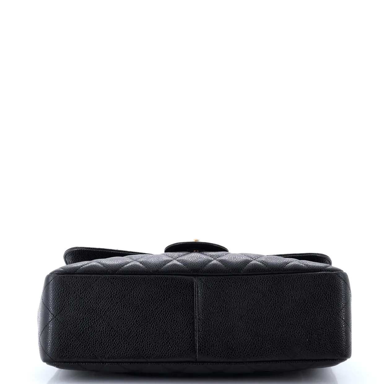 Classic Single Flap Bag Quilted Caviar Jumbo - Deep Luxury