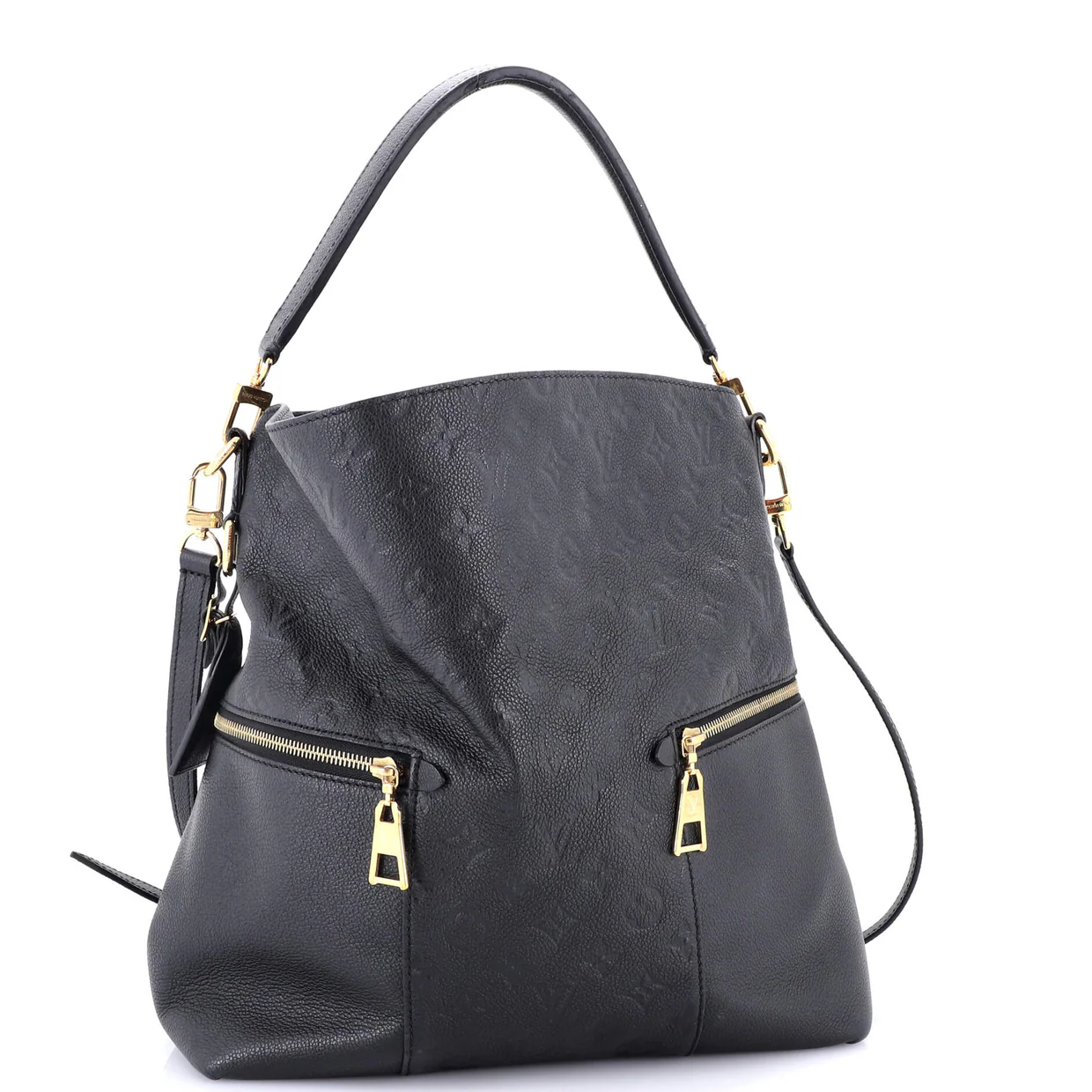 Melie Handbag Monogram Empreinte Leather - Deep Luxury