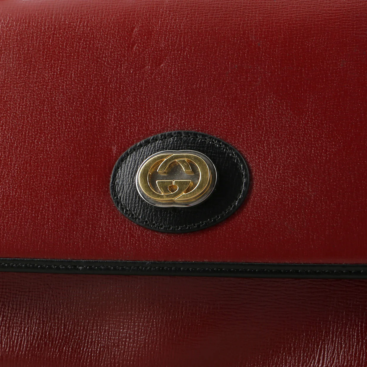 Marina Chain Flap Bag Leather Small - Deep Luxury